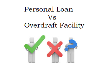 Difference Between A Personal Loan And A Overdraft Account