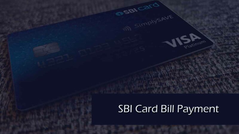 Pay SBI Credit Card Bill