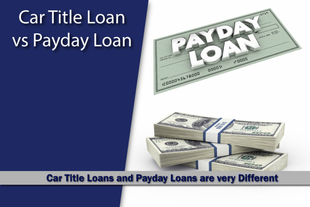 Car title loan vs payday loan